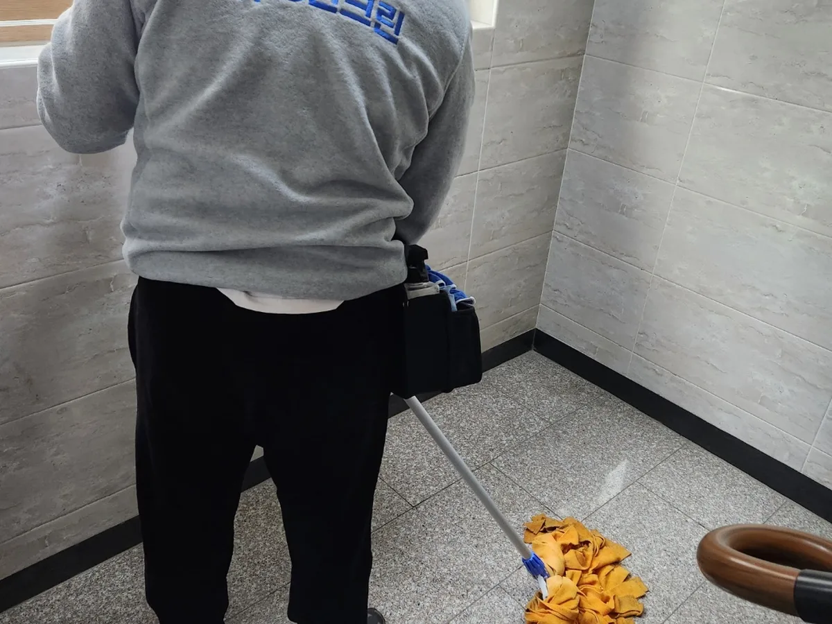 남구 고사동 건물 복도·대기 동선 야간 위생청소 사례 - 행진크린