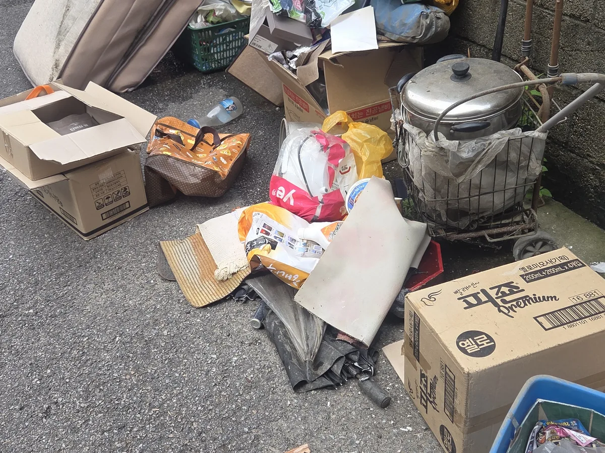 북구 천곡동 침수 현장 화장실 세면대 살균 위생청소 사례 - 행진크린
